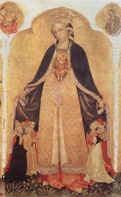 JACOBELLO DEL FIORE Madonna with the Cloak china oil painting image